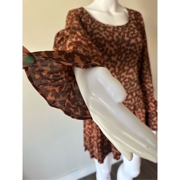 1970’s Vintage Mushroom Mini Dress - Picture 10 of 13